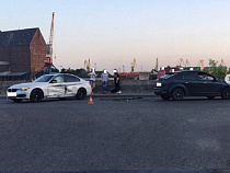 Лихачка за рулём BMW травмировала девушку на Правой Набережной