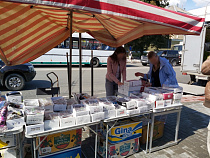 В Калининграде сняли травлю незаконных торговцев у Центрального рынка