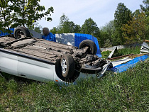 Очевидцы: ДТП под Балтийском произошли из-за разлитого на дороге масла