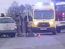 На Большой Окружной в Калининграде водитель вышел из машины и умер