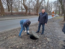 В Балтийске случайно разрушился канализационный коллектор