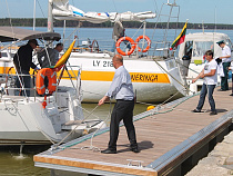 За 2016 год через пункт пропуска на Куршской косе прошла всего одна яхта