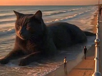 Коты уже затягивают туристов в Зеленоградск нейросетями