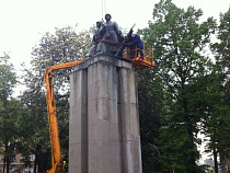 В Польше демонтирован памятник советскому солдату