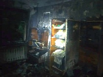 В Калининграде на пожаре страшно отравился мужчина