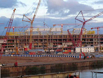 Врио губернатора: по данным ФСБ, футбольный стадион построят к марту 2018 года