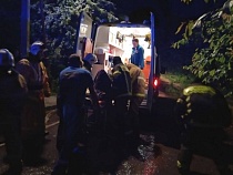 На территории бывшей военной части в Донском пострадали пожарные 