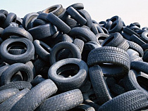 Собранные на полигоне ТБО автопокрышки будут перерабатываться в топливо