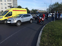 В ДТП на Гайдара пострадал водитель мотоцикла Harley-Davidson