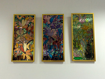 В Калининграде представят работы, выполненные в технике росписи по зеркалу