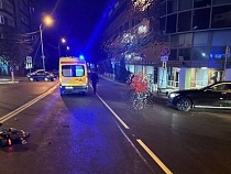 Элитный водитель «Хёндэ» поехал на велосипедиста в Калининграде