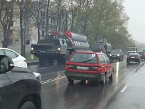 Очевидцы сообщают о комплексах ПВО С-300 в Калининграде (видео)