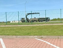 Противотанковые заграждения заметили вблизи погранперехода с Польшей