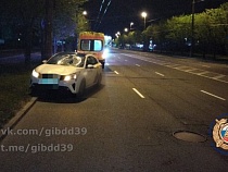 В Калининграде сбили переходившего Московский проспект у дома с оленем