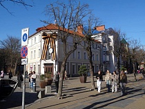 В сверхформатной Георгиевской ленточке в Зеленоградске заподозрили ИИ