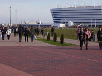 На стадионе «Калининград» задумали искусственное футбольное поле