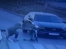 На дорогах Калининграда продолжают покушаться на здоровье детей 