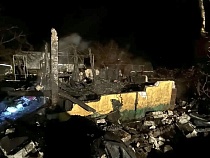 На пожаре в Калининграде снова погиб человек