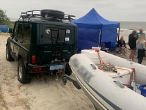 На пляже в Балтийске задержали калининградца на «УАЗе» 