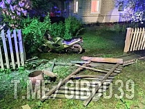 В Черняховске полиция гнала через весь город пьяного на мотоцикле