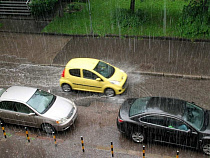 В Калининграде во время шторма «поплыли» восемь улиц