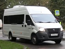 По Калининграду ездила маршрутка без ремней безопасности 