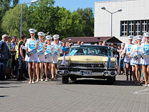 В Калининград приехали старинные авто из 5 стран Евросоюза (видео)