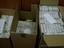 В МАПП Чернышевское задержали двоих калининградцев, везших из Литвы 3 700 пачек сигарет