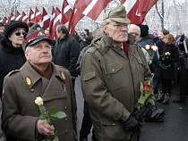 В субботу 16 марта в Латвии прошло очередное шествие ветеранов СС