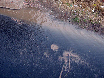 В дело с 80-метровой лужей на улице  Гагарина вмешалась прокуратура