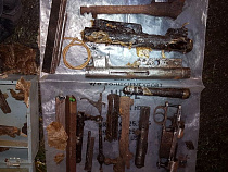 Росгвардия нашла в Калининграде схрон с боеприпасами (видео)