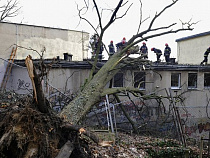 Окрестности Гданьска пострадали от шторма