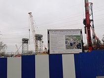 На Преголе в Калининграде начали вбивать сваи нового моста