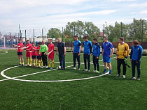 Под Калининградом футболисты "Балтики" открыли новую спортплощадку