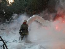 Под Калининградом сгорели ворота городского кладбища