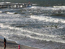 МЧС и синоптики: скорость ветра на Балтике достигает 17 м/с