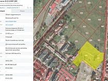 Начинается застройка земельного массива на улице А. Невского