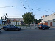 У Южного вокзала рядом с «Макдоналдсом» срубят четыре дерева