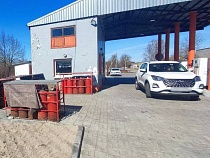 В Нестерове прокурор закрыл заправку «Балтнефть»