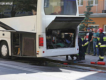 В Польше чуть не сгорел автобус с калининградцами