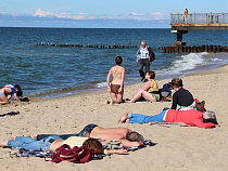 Температура воды: Балтийское море в Калининградской области самое теплое