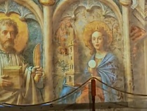 В Калининградской области в немецкой кирхе 14 века заговорили лики святых