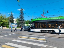 Средняя скорость трамвая в Калининграде оказалась сравнимой с пешеходной