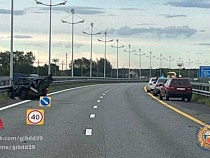 Пьяненький на «Фольксвагене» покатался на Приморском кольце