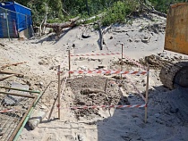 Названо место находки снаряда на пляже в Зеленоградске