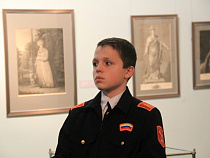 В День Российского кадета Художественную галерею посетили 60 учеников кадетского класса