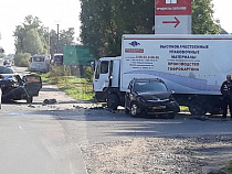 У Мелькомбината в Калининграде произошло серьезное ДТП