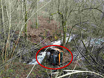 В понедельник в Калининградской области три машины вылетели с дороги (фото)