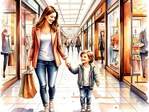 Как сделать шоппинг приятным и комфортным для всей семьи