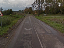 Угонщик освободил переезд от дорожных знаков